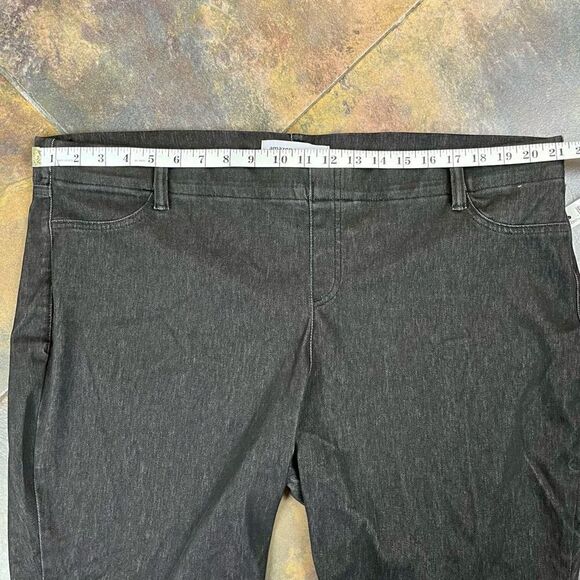 NWT Amazon Essentials Washed Grey Denim Look Pants XXL Short - Picture 2 of 7